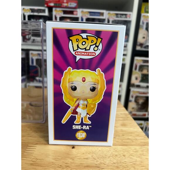 ONLY 3000 PIECES OFFICIAL WONDERCON STICKER FACET She-Ra Funko Pop #1838 MOTU LE - Picture 2 of 6
